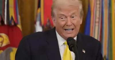 Donald Trump advierte a Hamas.