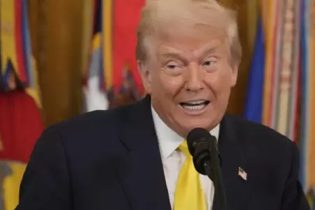 Donald Trump advierte a Hamas.