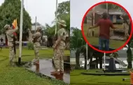 Izan bandera de Colombia en Tres Fronteras: "Esto demuestra que ya es zona colombiana", asegura poblador