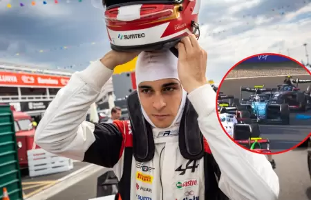 Zagazeta abandon el GP de Monza de la F3.