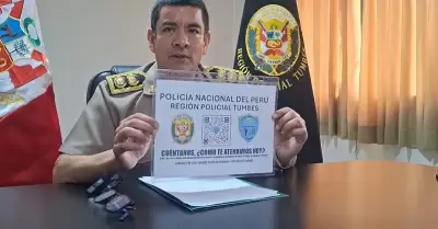 Comisarías de Tumbes contarán con códigos QR.