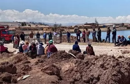 Paro de comuneros en Jauja
