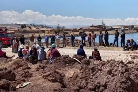 Paro de comuneros en Jauja