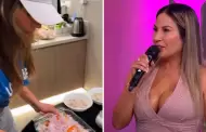 Pamela Lpez afirma que ya NO tiene nanas y ella hace las labores de casa: "Amo cocinar"