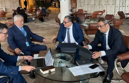 Juan Jos Santivez inicia agenda de trabajo en Suiza
