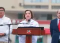 Dina Boluarte durante entrega de 1500 fusiles de asalto a la PNP: "Cumplimos con honestidad y con las manos limpias"