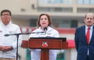 Dina Boluarte durante entrega de 1500 fusiles de asalto a la PNP: "Cumplimos con honestidad y con las manos limpias"