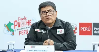 Carlos Malaver defendi su gestin al frente del Ministerio del Interior.
