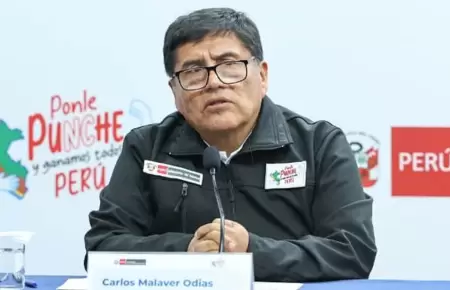 Carlos Malaver defendi su gestin al frente del Ministerio del Interior.