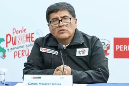 Carlos Malaver defendi su gestin al frente del Ministerio del Interior.