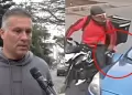 Leao Butrn denuncia que repartidor rompi espejo del auto de su hermano tras negarse a dar un pago extra