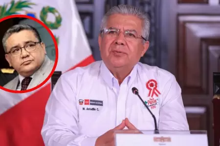 El ministro habra evadido las preguntas relacionadas a los presuntos audios.