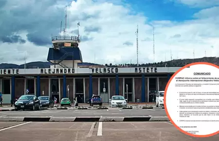 Joven de 17 aos muere en aeropuerto de Cusco