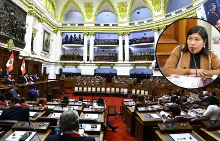 Congreso votar informe de denuncia constitucional.