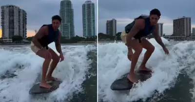 Hugo García se salva de tiburón