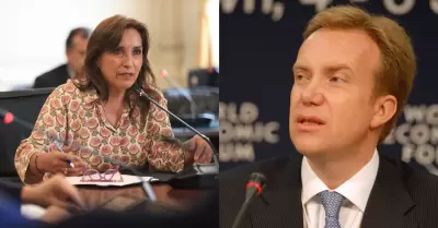 Dina Boluarte fue invitada al Foro Econmico Mundial
