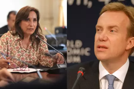 Dina Boluarte fue invitada al Foro Econmico Mundial