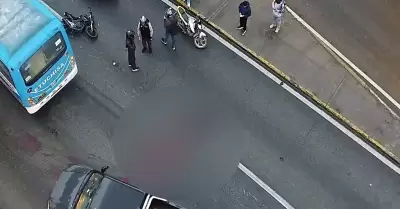 Motociclista pierde la vida tras accidente en la Vía de Evitamiento.