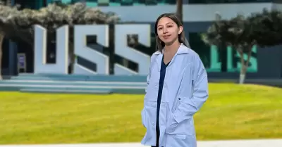 Lisbet Castillo Huancas, egresada de la USS