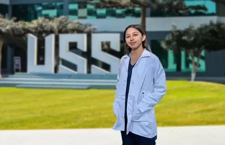 Lisbet Castillo Huancas, egresada de la USS
