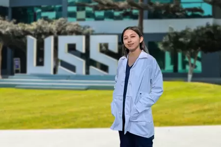 Lisbet Castillo Huancas, egresada de la USS