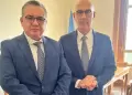 Santivez tuvo reunin bilateral con Alto Comisionado de las Naciones Unidas para los DD. HH. que rechaz Ley de Amnista