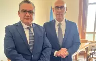 Santivez tuvo reunin bilateral con Alto Comisionado de las Naciones Unidas para los DD. HH. que rechaz Ley de Amnista