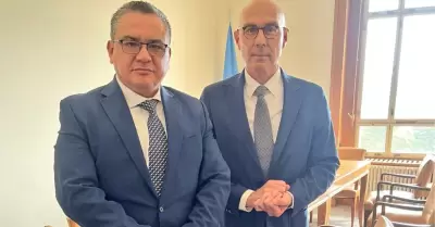 Santiváñez tuvo reunión con Alto Comisionado de las Naciones Unidas para los DD.