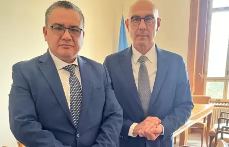 Santivez tuvo reunin con Alto Comisionado de las Naciones Unidas para los DD.
