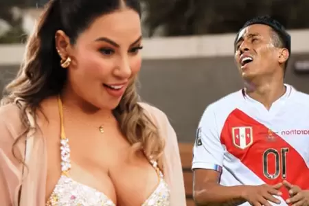 Pamela Lpez sobre retoquitos de Christian Cueva.