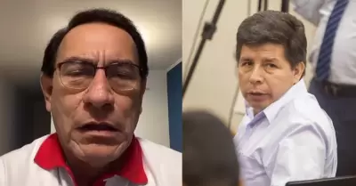 Martín Vizcarra asegura que Pedro Castillo debería "estar en libertad"