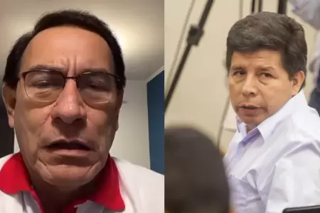 Martn Vizcarra asegura que Pedro Castillo debera "estar en libertad"
