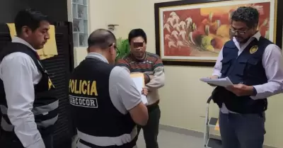 Operativo contra la delincuencia.