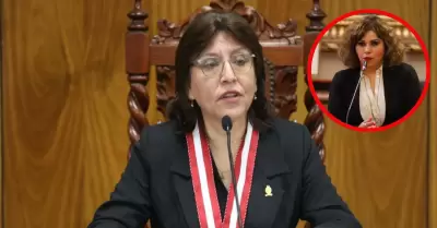 La fiscal de la Nación señaló que María Cabrera estaría cometiendo prevaricato.
