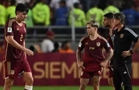 Venezuela perdi con Colombia y se qued sin repechaje.