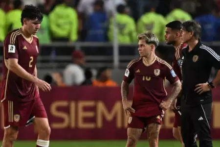 Venezuela perdi con Colombia y se qued sin repechaje.