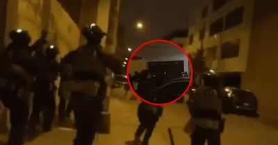 PNP desarticula banda criminal en San Martín de Porres