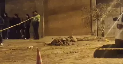 Asesinan a hombre en Ancón