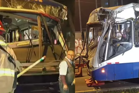 Bus del Corredor Azul sufre accidente y deja a seis heridos