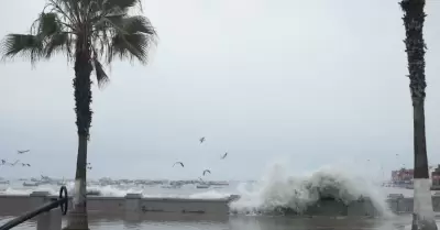 Oleajes hasta el 17 de septiembre.