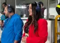 Larissa Riquelme debuta como comentarista deportiva en el Per vs. Paraguay