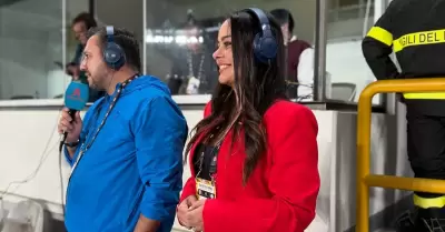 Larissa Riquelme debuta como comentarista deportiva