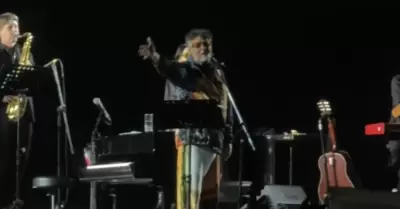 Fito Pez explota contra pblico peruano