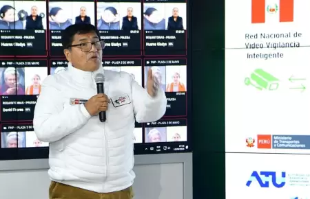 Carlos Malaver present el primer piloto del sistema de videovigilancia con inte