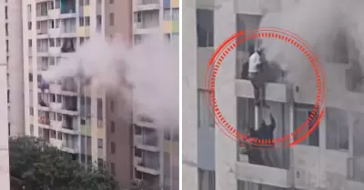 Santa Anita: Incendio en condominio Los Nogales