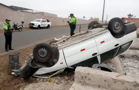 Accidentes de trnsito en Tacna.