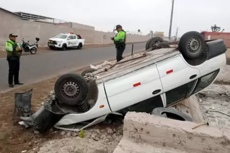 Accidentes de trnsito en Tacna.