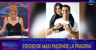 Maju Mantilla habría sido infiel a su esposo Gustavo Salcedo