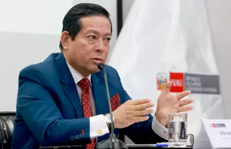 Premier Arana sobre eventual salida de Per del SIDH.