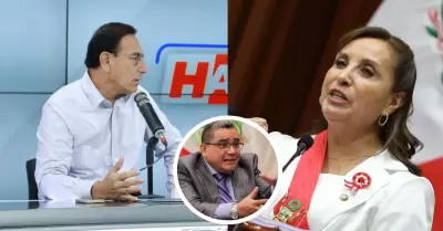 Martn Vizcarra arremete contra Dina Boluarte y Santivez
